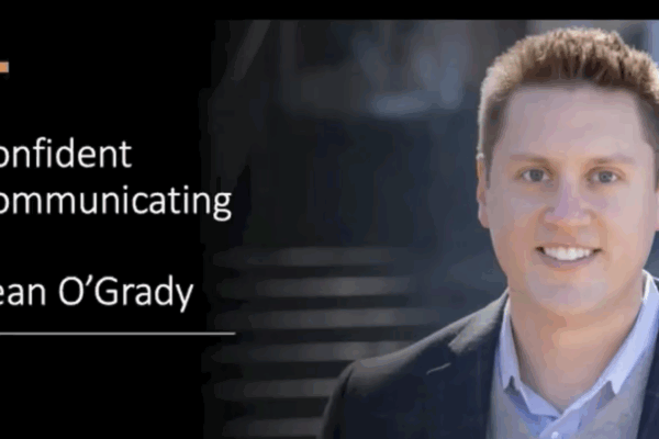 Sean O'Grady Confident Communicating