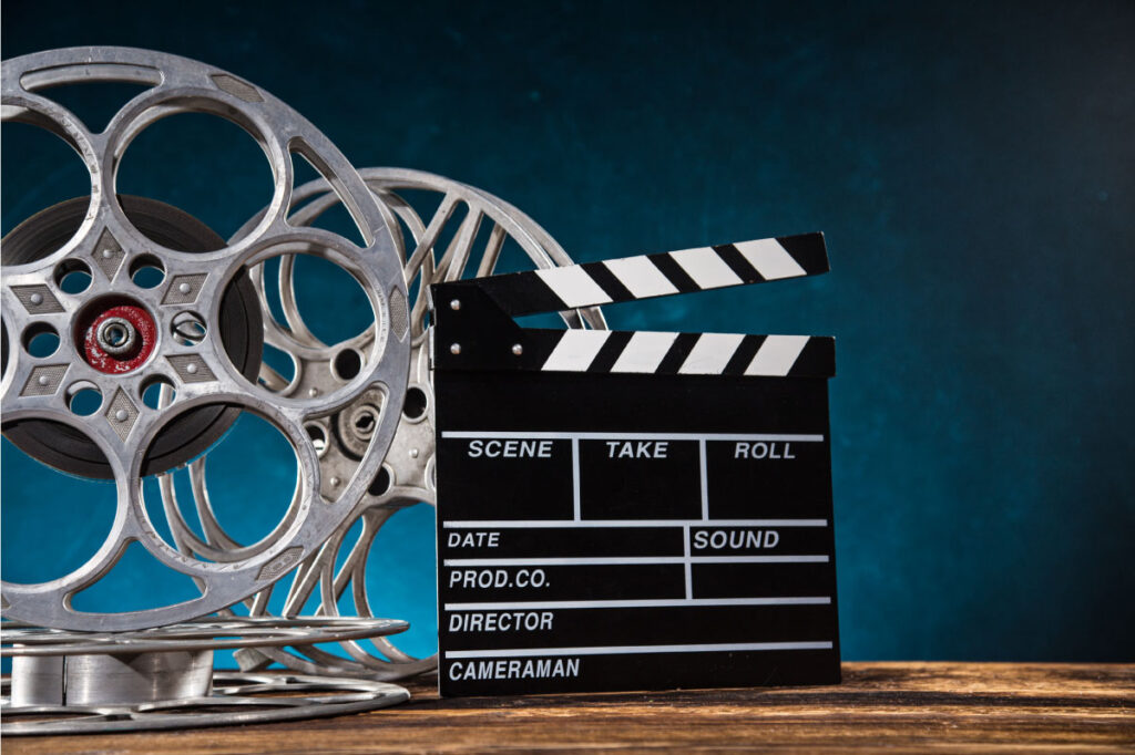Film Reels and directors board